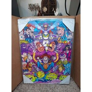 Canvas Savages Toy Story Limited Edition Art Wrap Ilustronauta Brand New Sealed